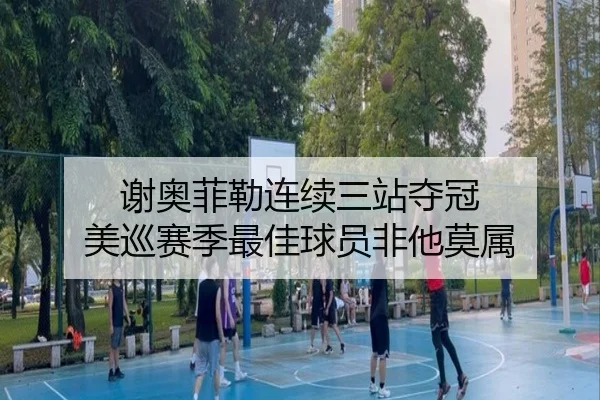 谢奥菲勒连续三站夺冠 美巡赛季最佳球员非他莫属